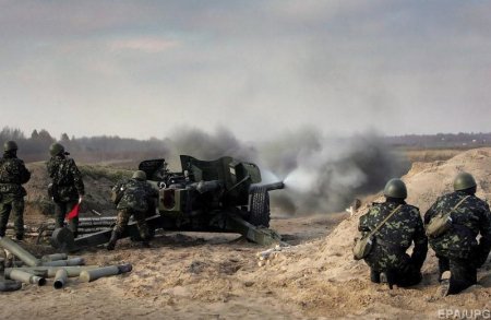 Силы АТО в Луганске артударом уничтожили значительные силы террористов
