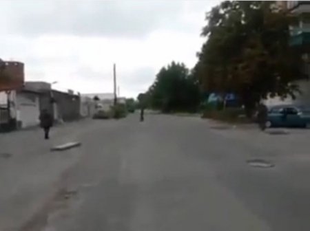 В сети появилось видео, где кадыровская группа зачистки пришла «защитить» жителей Донбасса