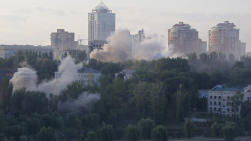 В Донецке слышны взрывы