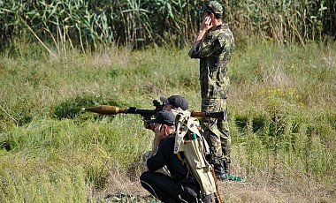 Гранатометчик остановил атаку боевиков у Комсомольского - Нацгвардия