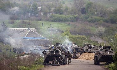 Боевики наступают в Луганской области и в районе Дебальцево