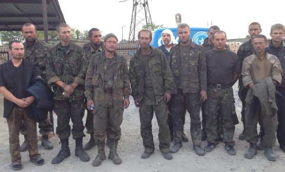 15 освобожденных из плена украинских солдат вернулись в Днепропетровск