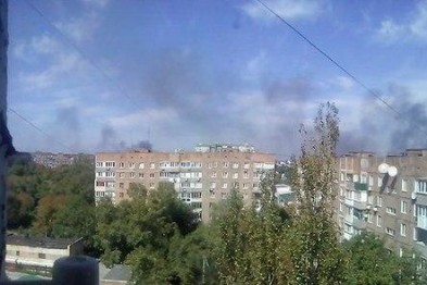 Сегодня боевики опять штурмовали аэропорт в Донецке. Видео