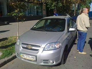 В Киеве «перевоспитали» водителя с георгиевской лентой (фото)