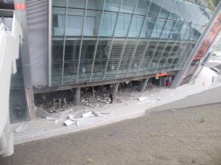 Стадион "Донбасс Арена" снова пострадал в результате обстрелов