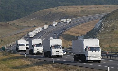Третий конвой Путина пересек украинскую границу