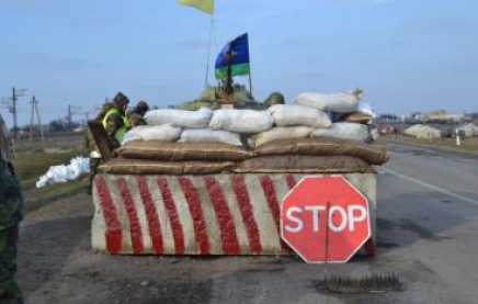 На границе с Приднестровьем украинцы строят блокпосты 