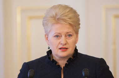 Украина согласилась на режим прекращения огня по просьбе Запада - Д.Грибаускайте