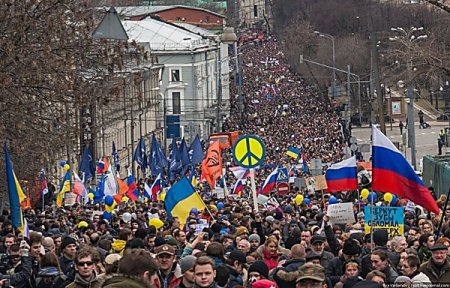 В Москве пройдет 50-тысячный Марш мира против пропаганды и российской агрессии в Украине