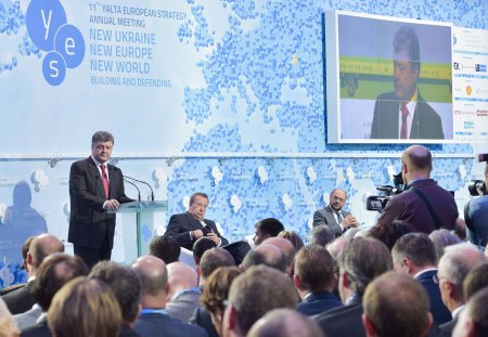 Порошенко приветствует проведение Ялтинской конференции в Киеве, несмотря на оккупацию Крыма