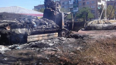 Перемирие: Поселок Пантелеймоновка - трое погибших и восемь раненых среди местных жителей. Фото