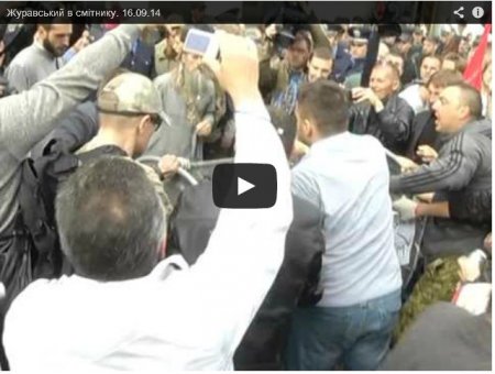 Журавского под Радой бросили в мусорный бак (видео) Журавского под Радой бросили в мусорный бак (видео)