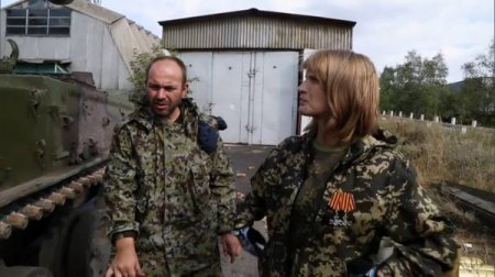 Террористка «Боня» дослужилась до командирского чина в Донбассе Террористка «Боня» дослужилась до командирского чина в Донбассе