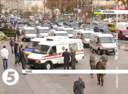 В Киеве закупили реанимобили для 10 батальонов армии и МВД. Видео