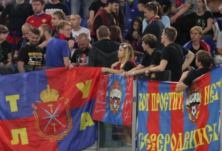 УЕФА накажет москвичей матчами при пустых трибунах