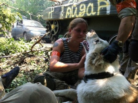 18-летняя россиянка сражается против террористов в Донбассе (Фото)