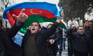 В Азербайджане оппозиция провела митинг против Алиева