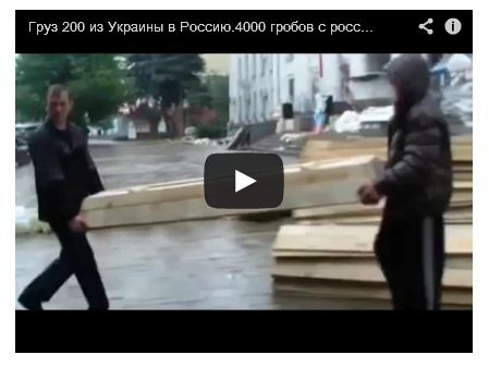 Тысячи гробов с российскими солдатами растворяются в Ростове (Видео)