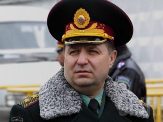 П.Порошенко представил нового министра обороны на Хортице