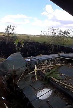 Опубликованы видео о подбитом российском танке и уничтоженной украинской технике на Донбассе