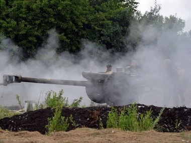 Террористы обстреляли из артиллерии 31-й блокпост украинских военных в Луганской области