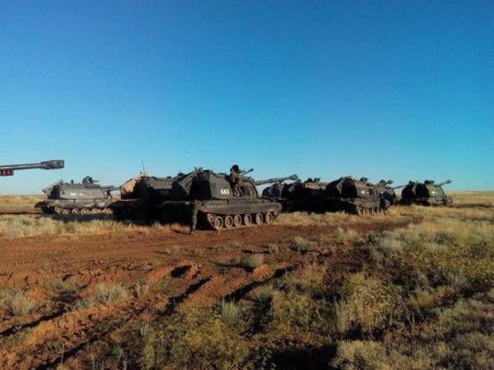 Новые доказательства присутствия российской артиллерии на границе с Донбассом (Фото)