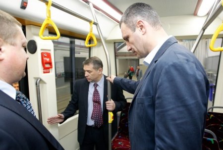 Кличко: В Киеве в следующем году должны появиться трамваи европейского образца