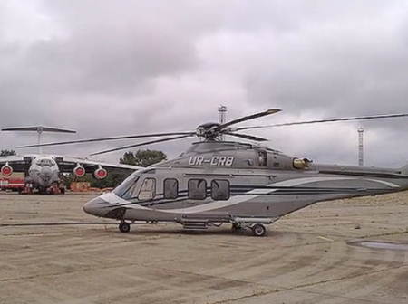 В России обнаружили вертолет Януковича, на котором тот улетал из Межигорья