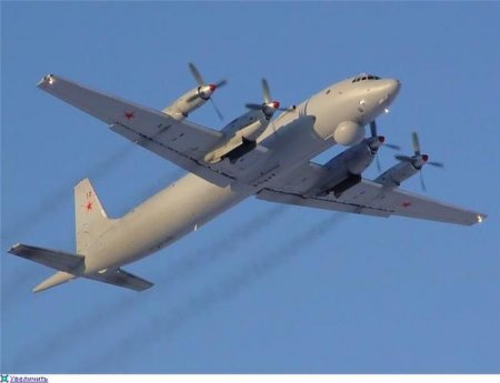 Российский разведывательный самолет зафиксирован возле границы Латвии