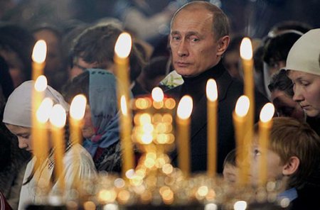 Путин запрещает церковные обряды