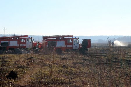 Под Киевом продолжает гореть торф Под Киевом продолжает гореть торф