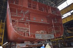 На николаевском заводе олигарха Новинского могут возобновить строительство корвета для украинского флота