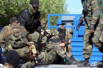 Террористы бегут с блокпостов Луганщины Террористы бегут с блокпостов Луганщины
