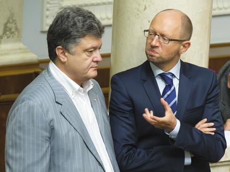 П.Порошенко дал 6 дней на формирование коалиции а Яценюк 10