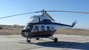 Черниговские военные провели испытания модернизированного вертолёта МИ-2