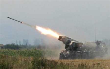 Сегодня утром боевики из "Града" обстреляли Горное на Луганщине 