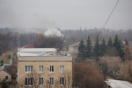 Как выглядит Славяносербске после обстрела боевиками. Фото