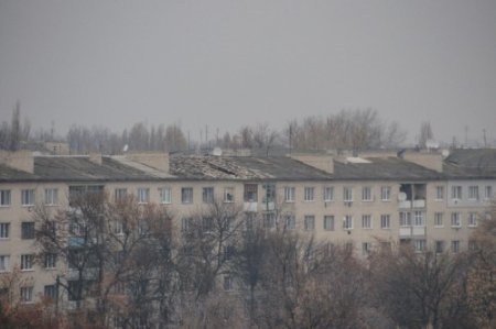 Как выглядит Славяносербске после обстрела боевиками. Фото