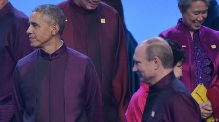 На саммите АТЭС Путин и Обама только поздоровались