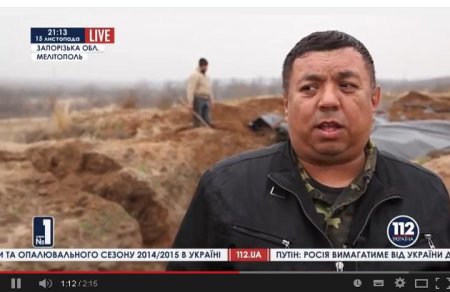 Возле Мелитополя заканчивают копать окопы (Видео) Возле Мелитополя заканчивают копать окопы (Видео)