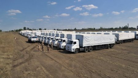 Украинские границы снова нарушены, российским гум.конвоем 