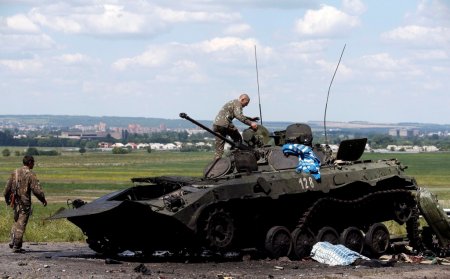 В Станице Луганской идёт ожесточённый бой