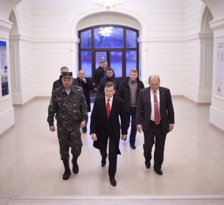 Олег Ляшко  посетил Академию Сухопутных войск в Одессе (Фото)