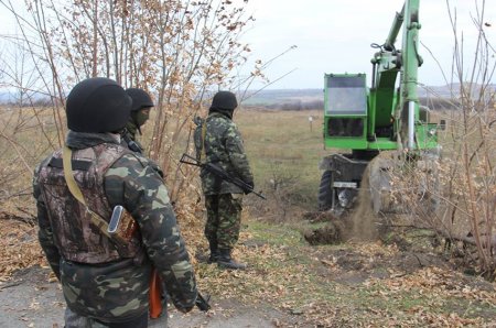 Украинские бойцы продолжают укрепляет позиции на Лисичанском направлении Украинские бойцы продолжают укрепляет позиции на Лисичанском направлении