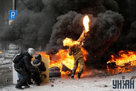 Лучшие фотографии времен Евромайдана