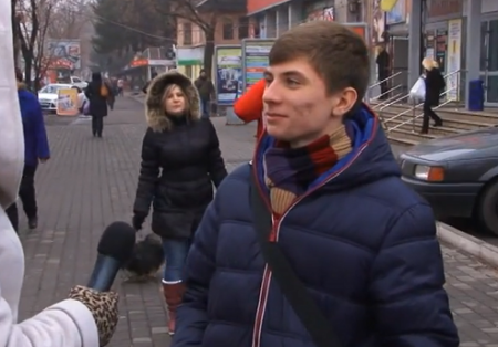 Жители Кривого Рога опровергли "бредни" пропагандистских СМИ об ситуации на Востоке Украине. Видео