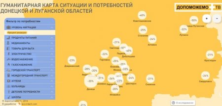 Эксперты составили карту потребностей детей Донбасса