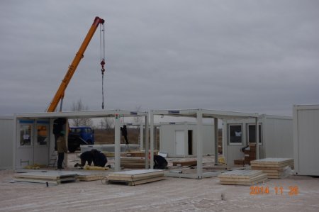 В Запорожье на Южном готовят 218 домиков для беженцев (ФОТО)