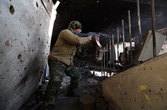 В результате атаки на Донецкий аэропорт убито более 50 террористов, половина из них – российский спецназ
