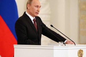 Послание Путина об аннексии Крыма издадут огромным тиражом